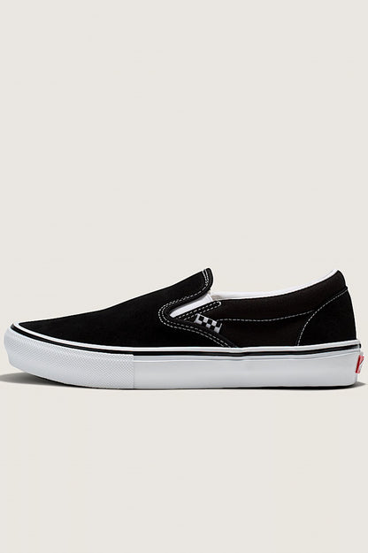 Vans Skate Slip On Black White