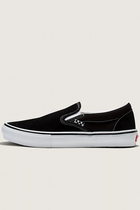 Vans Skate Slip On Black White