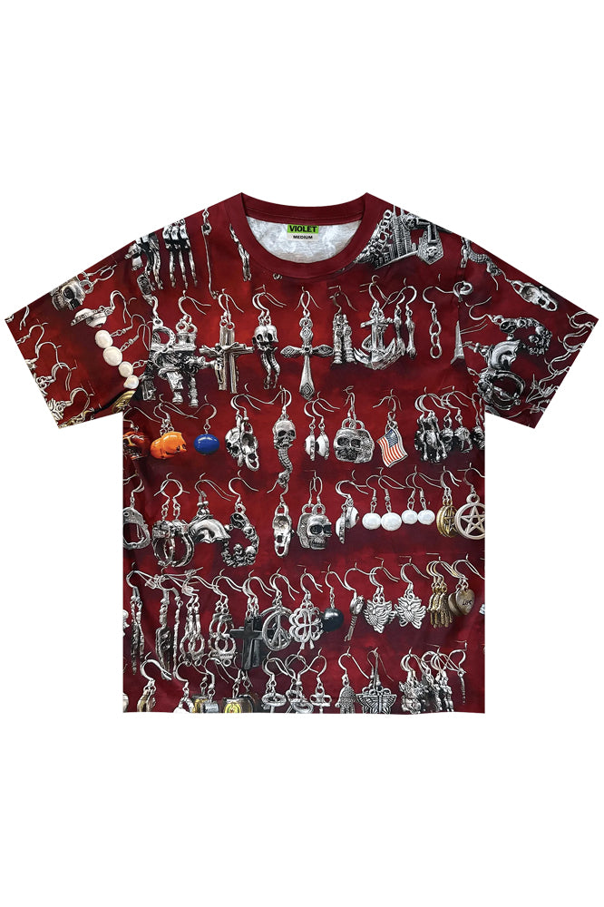 Violet Earings Tee Multi