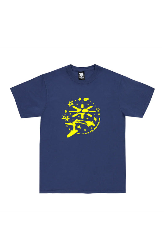 Limosine Solar Sucker Tee True Blue
