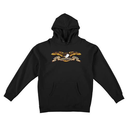 Anti Hero Eagle Hoodie Black