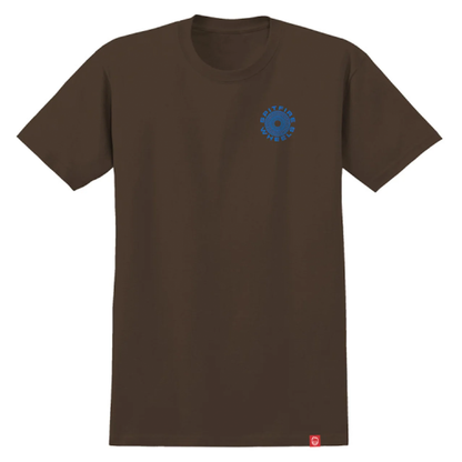 Spitfire Classic '87 Swirl Fill T-Shirt Chocolate