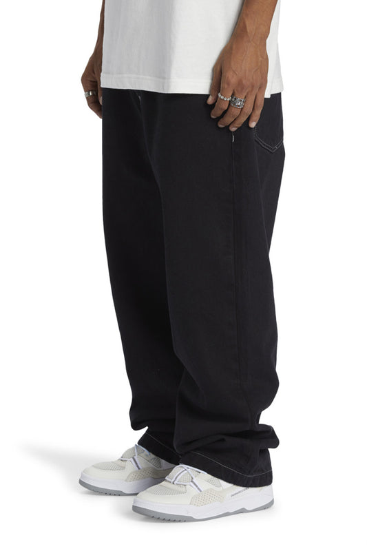 DC Shoes Worker Baggy Denim Pant RBT Black