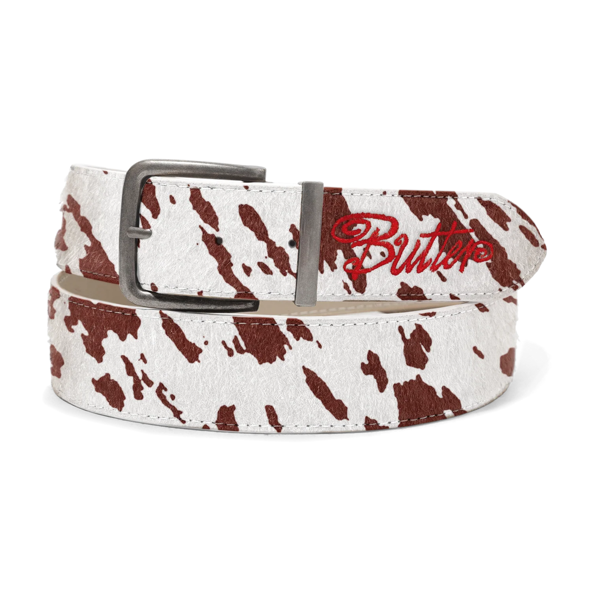 Butter Goods Animal Hide Belt Cow