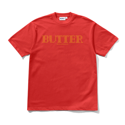 Butter Goods Terminal Tee, Red