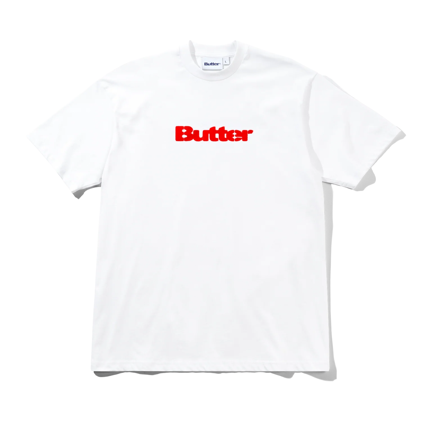 Butter Goods Stencil Logo Tee White
