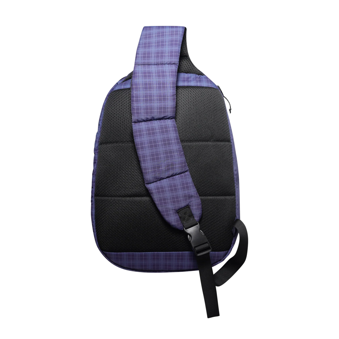 Butter Goods Express Shoulder Bag Navy Plaid