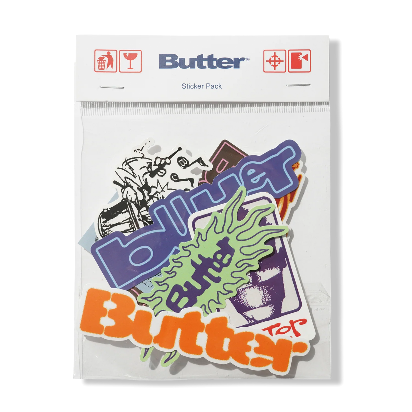 Butter Goods Sticker Pack Q326 Multi