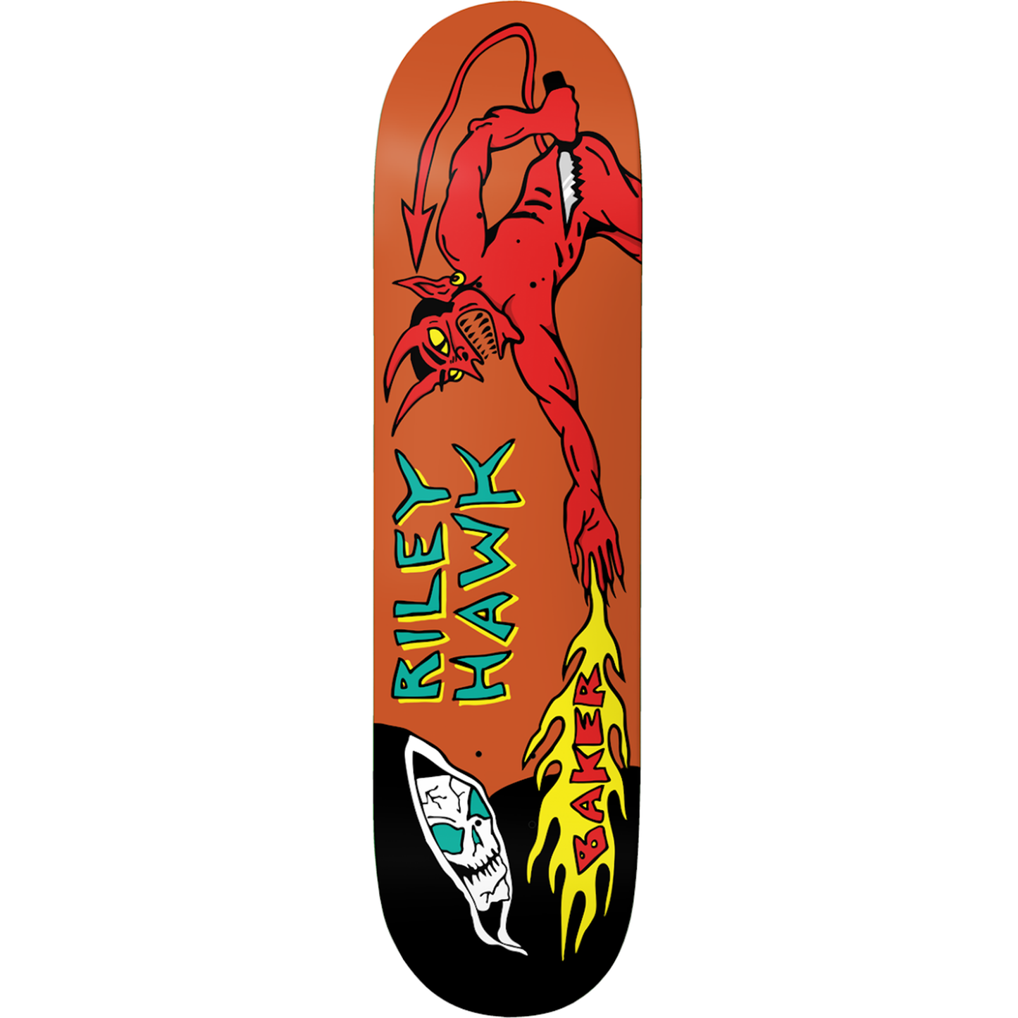 Baker Riley Hawk Evil VS Evil Deck 8.5"