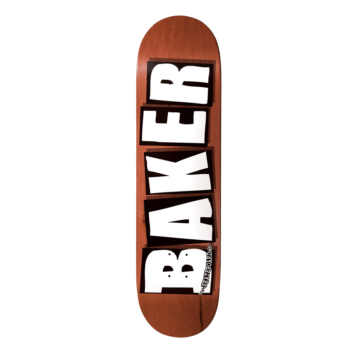 Baker Brand Logo Veneers Deck