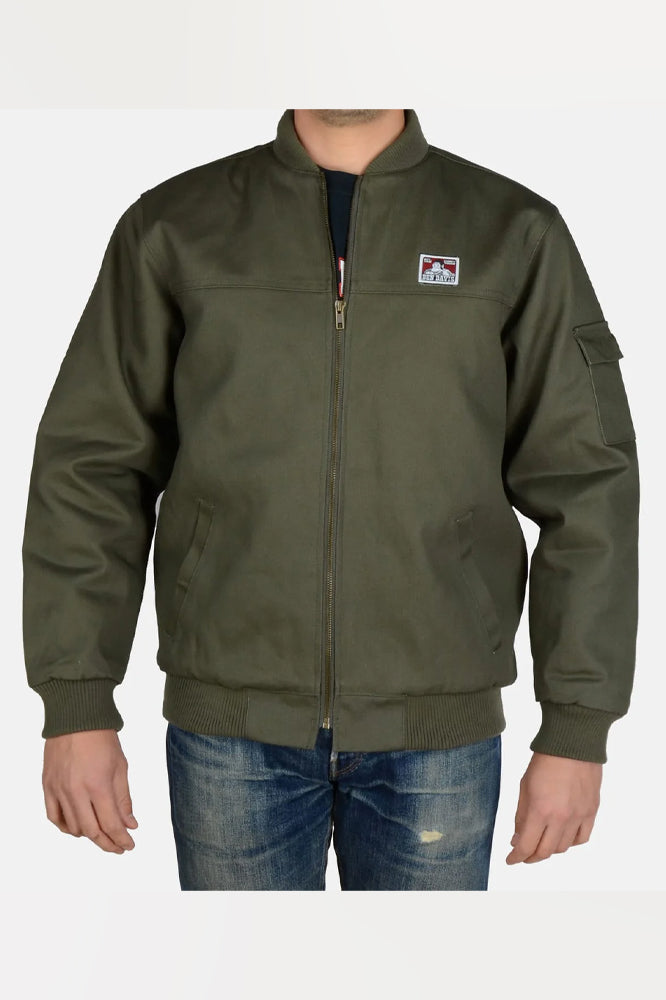 Ben Davis Bomber Jacket Olive