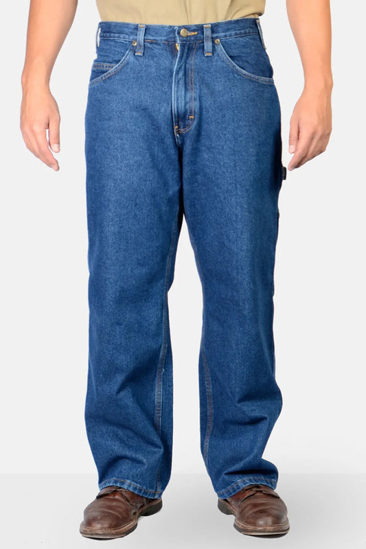 BEN DAVIS Carpenter Pants Washed Indigo Denim