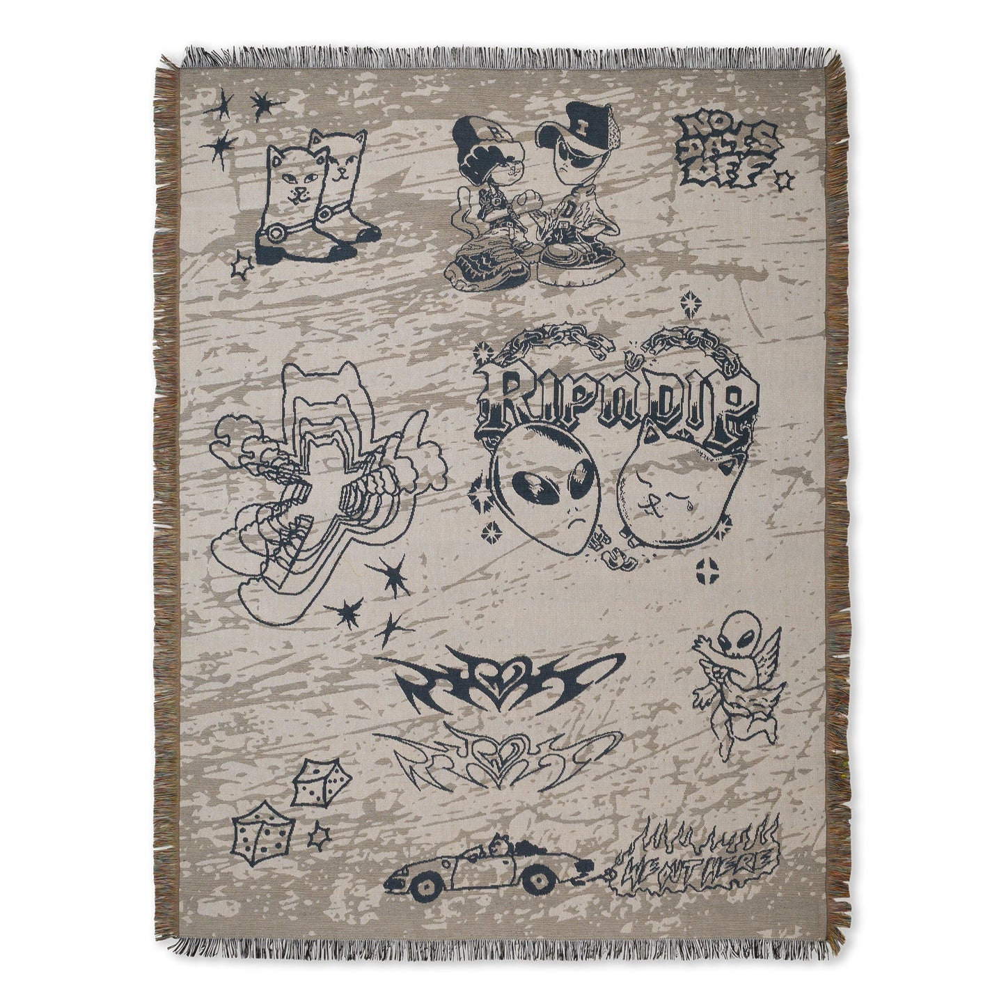 RIPNDIP Westside Blanket (Bone)