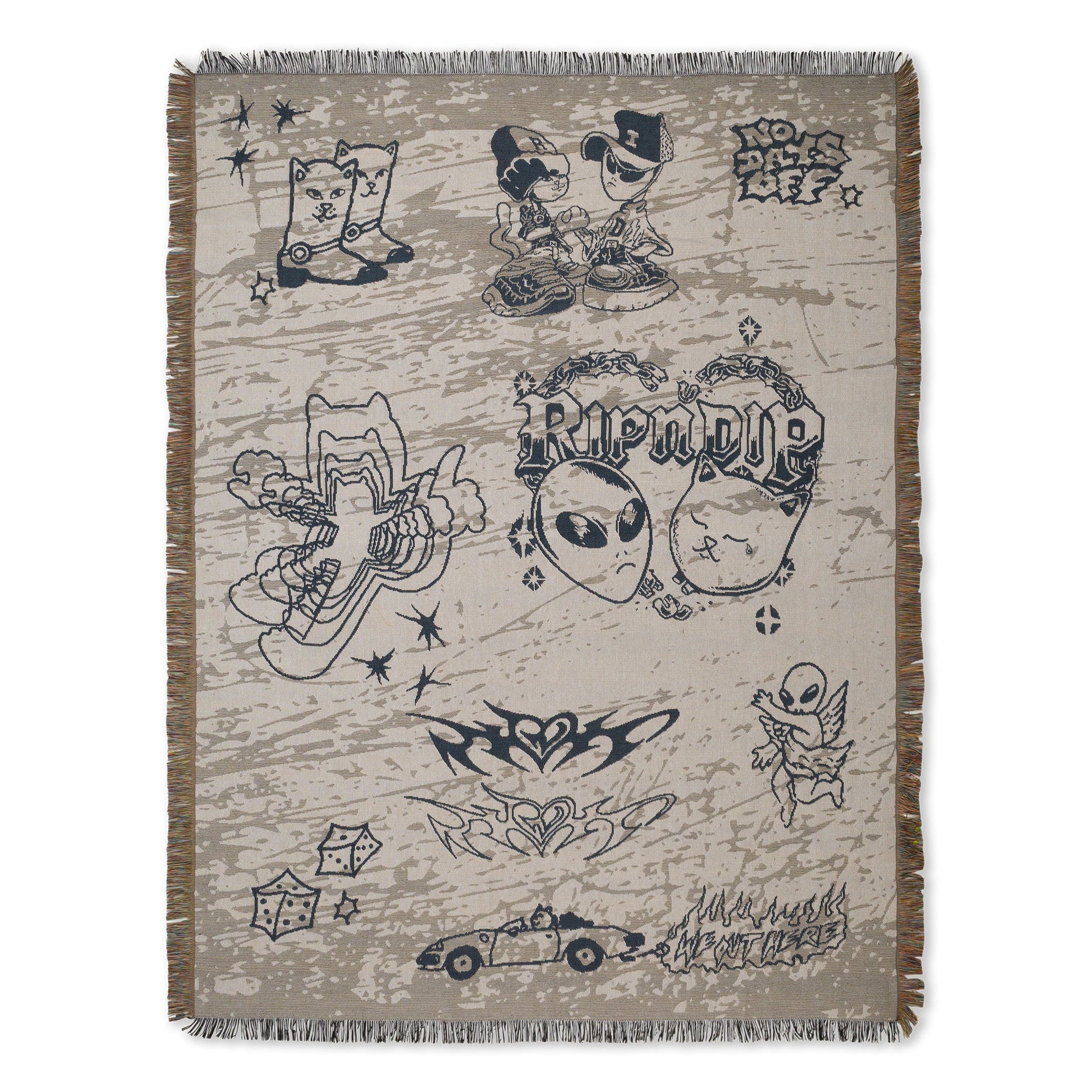 RIPNDIP Westside Blanket (Bone)