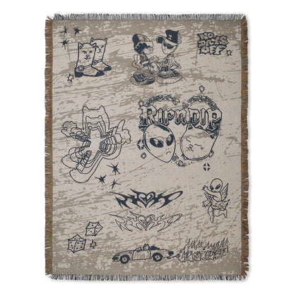 RIPNDIP Westside Blanket (Bone)