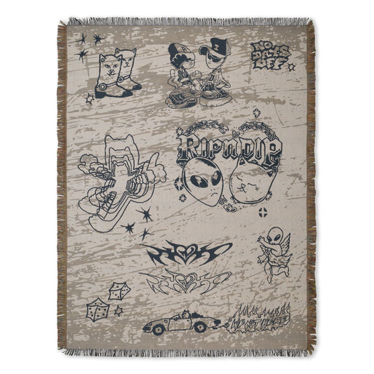 RIPNDIP Westside Blanket (Bone)