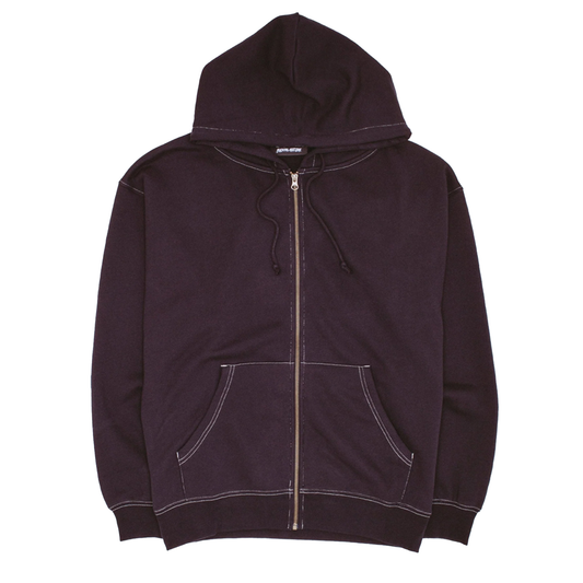 Fucking Awesome Contrast Stitch Hoodie Black