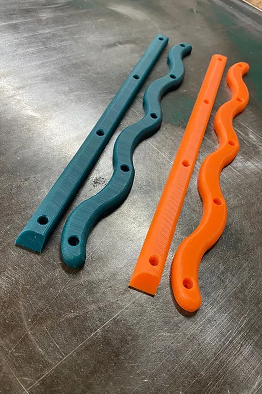 Lil Jawn's Moth Worm Combo Orange Dark Green Moth Worm