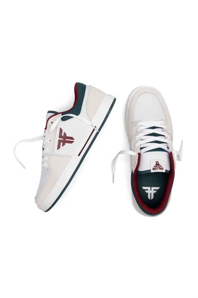 Fallen Patriot Kids White Teal Burgundy