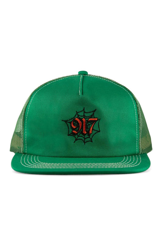 CALL ME 917 Web Trucker Hat Green