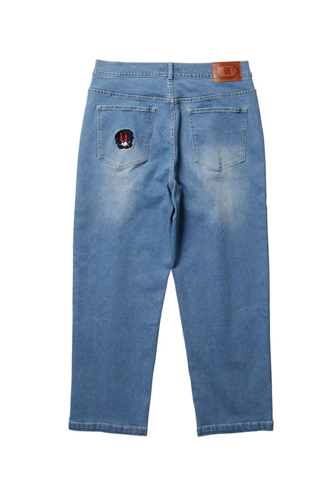 Evisen Eye Fire Jeans Blue