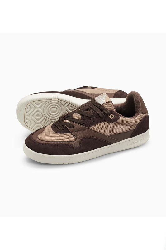 Last Resort AB CM002 Suede Leather Pine Cone White