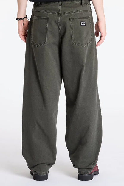 Obey Bigwig Baggy Denim Rosin Faded Wash