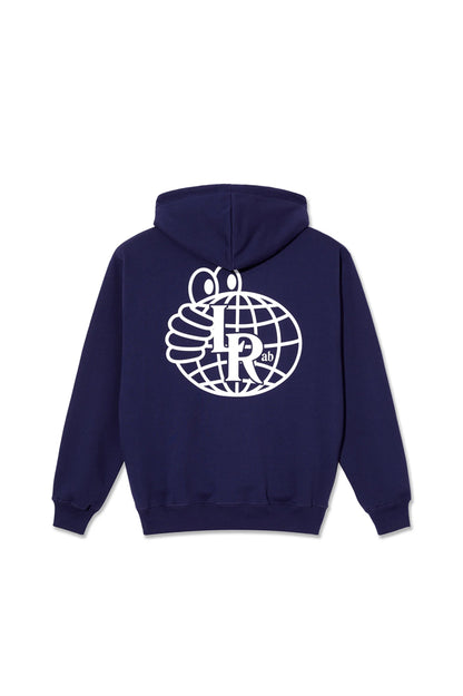 Last Resort Atlas Monogram Hoodie Dress Blue