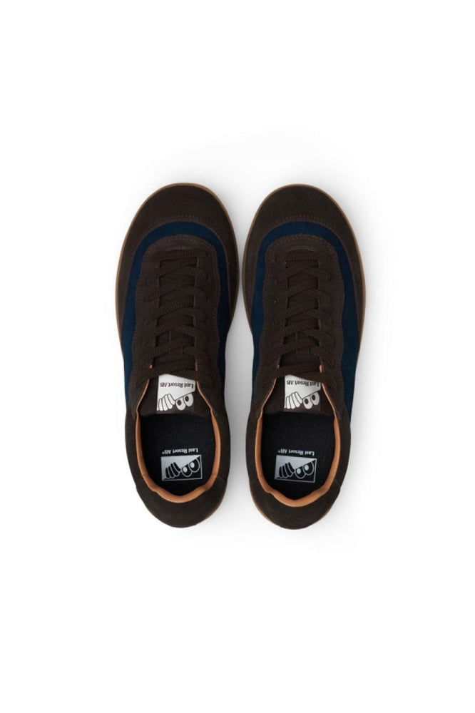 Last Resort AB CM001 LO Suede Coffee Bean Dress Blue Gum