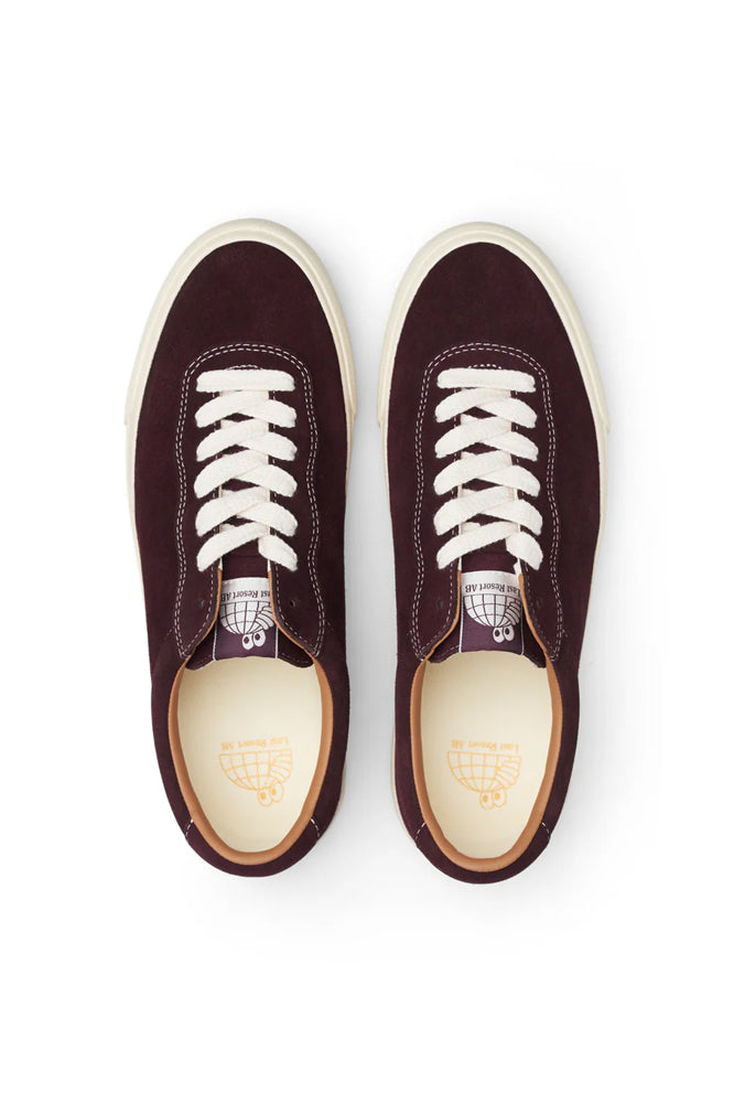 Last Resort AB VM001 LO Suede Fig Red White