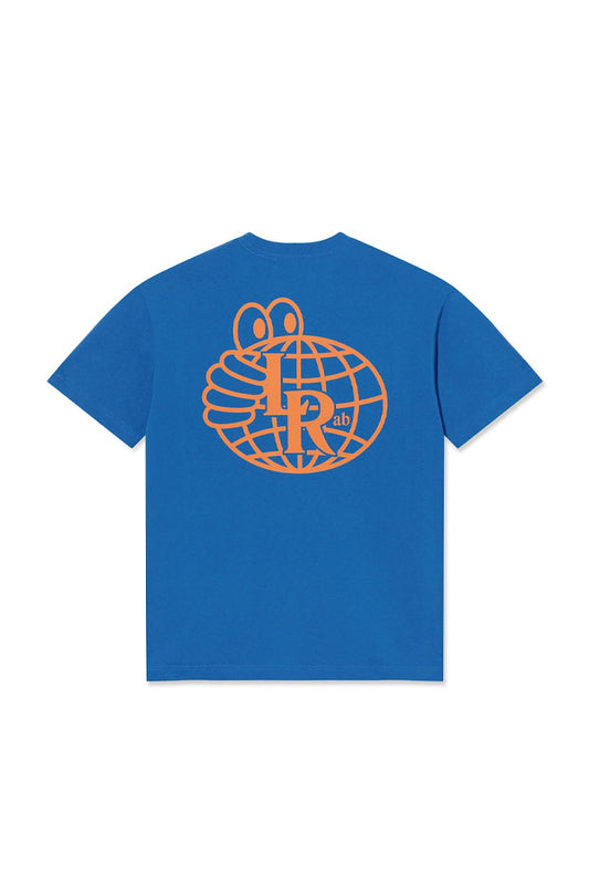 Last Resort AB Atlas Monogram Tee - Royal Blue Sunset Orange