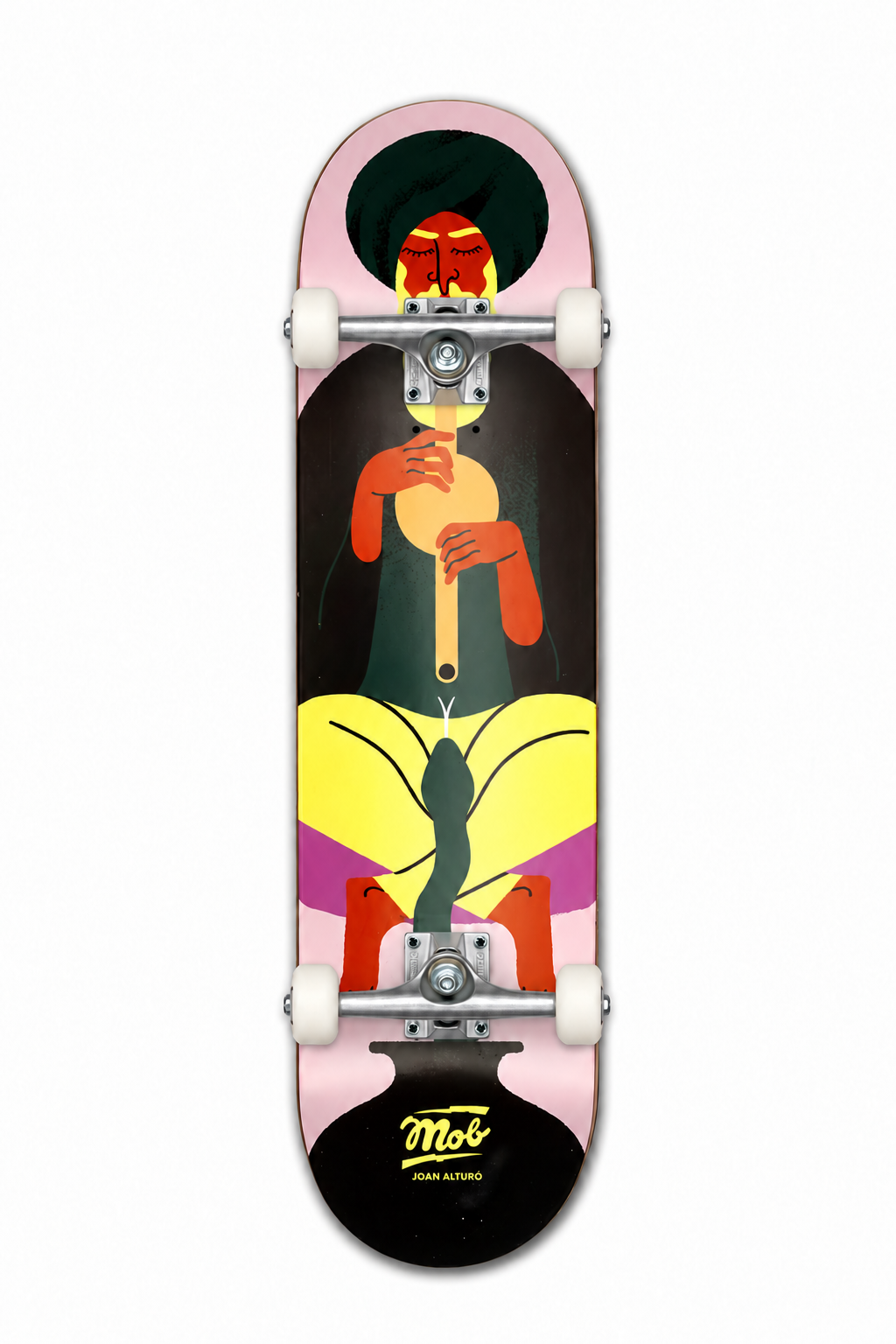 MOB Charmer Complete mit Polster-Trucks und MOB Wheels 53 mm 99A