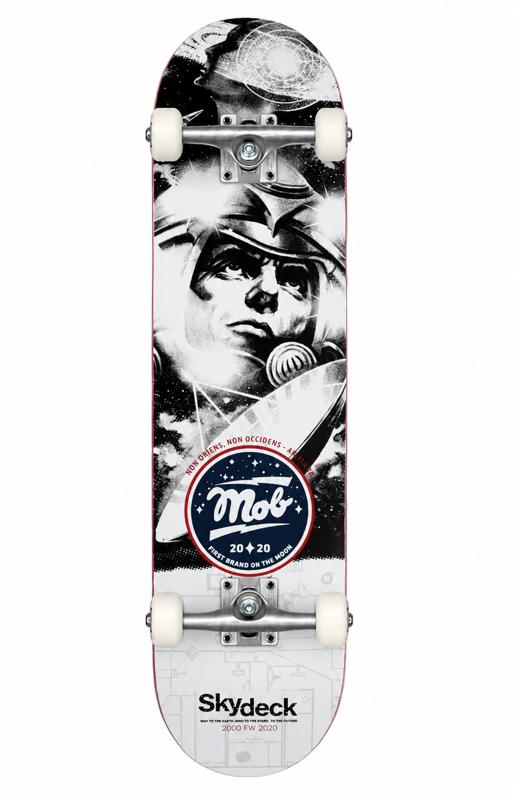 Mob Skateboards Cosmonaut Complete mit Polster-Trucks und MOB Wheels 53mm 99A