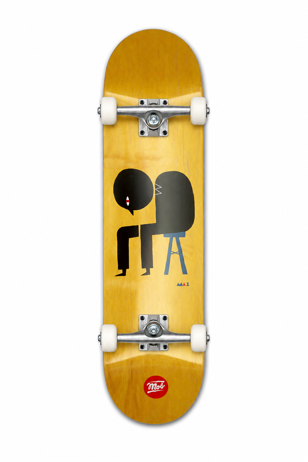 Mob Skateboards Lost Thought Complete mit Polster-Trucks und MOB Wheels 53mm 99A