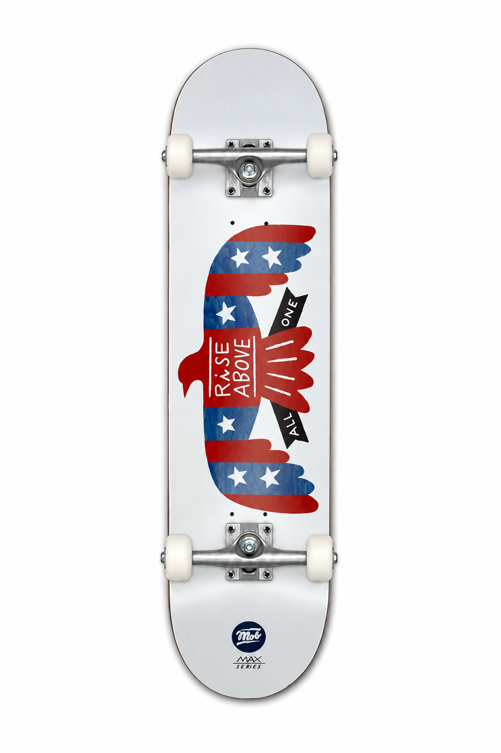 Mob Skateboards Rise Complete mit Polster-Trucks und MOB Wheels 53mm 99A