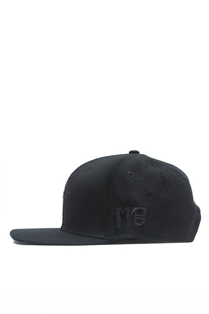 MOONBOOTICA Logo Snapback - ALL BLACK