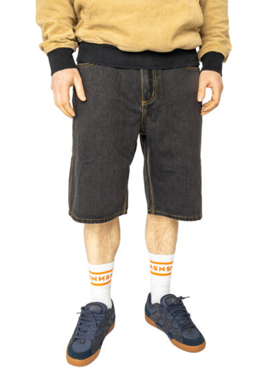 NNSNS Clothing Bigfoot Jort Washed Black