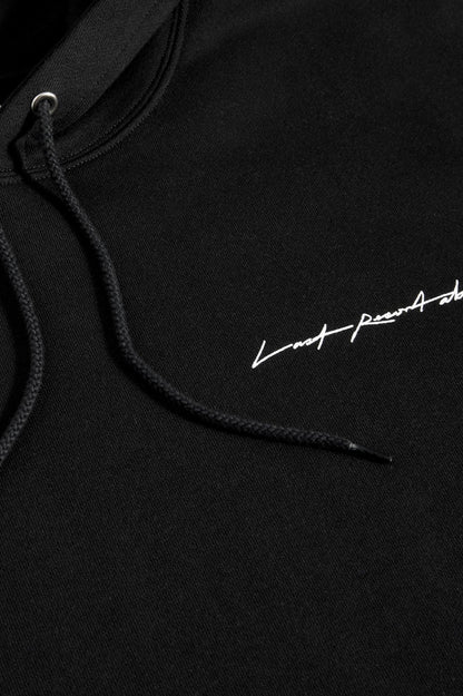Last Resort AB Memories Hoodie Black White