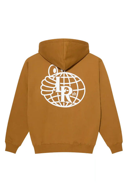 Last Resort AB Atlas Monogram Hoodie Golden Brown White