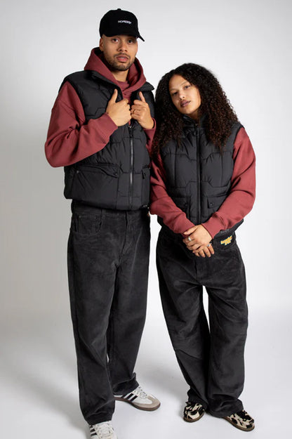 Homeboy X-Tra Baggy Cord Dark Grey