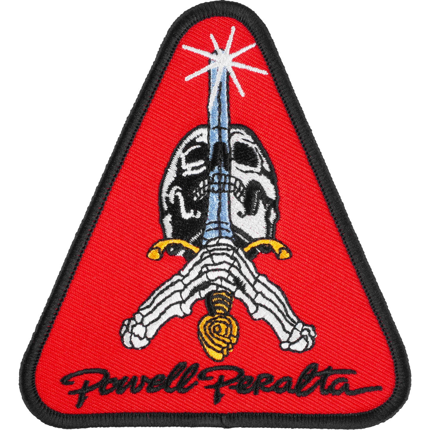 Powell Peralta Skull And Sword Patch