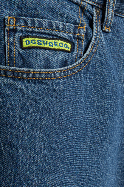 DC Shoes Worker Baggy Denim Pant Stone Indigo