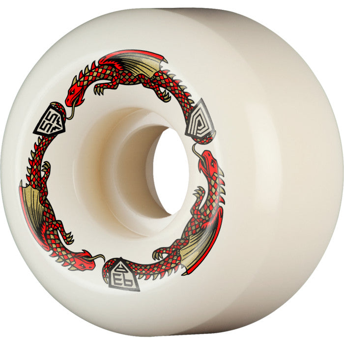 Powell Peralta Dragons 93A V6 Symmetrical Medium Ride Offwhite 55 mm