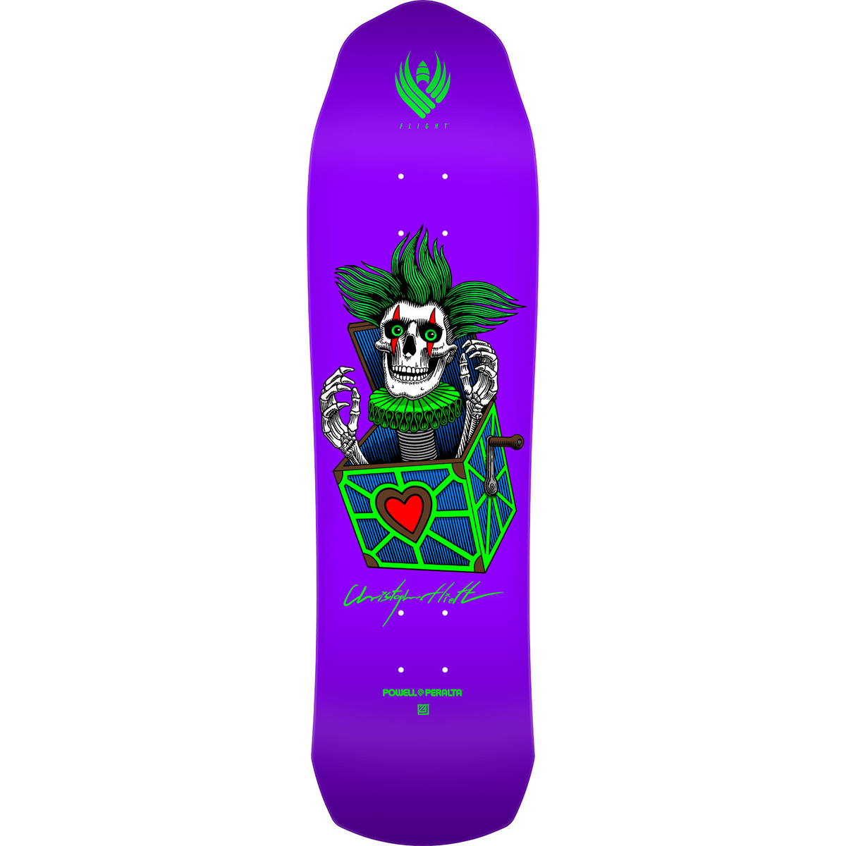 Powell Peralta FLIGHT PRO SHAPE 317 CHRIS HIETT SKULL Deck 8.5"