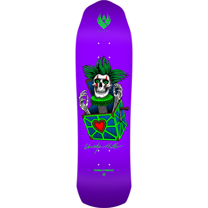 Powell Peralta FLIGHT PRO SHAPE 317 CHRIS HIETT SKULL Deck 8.5"