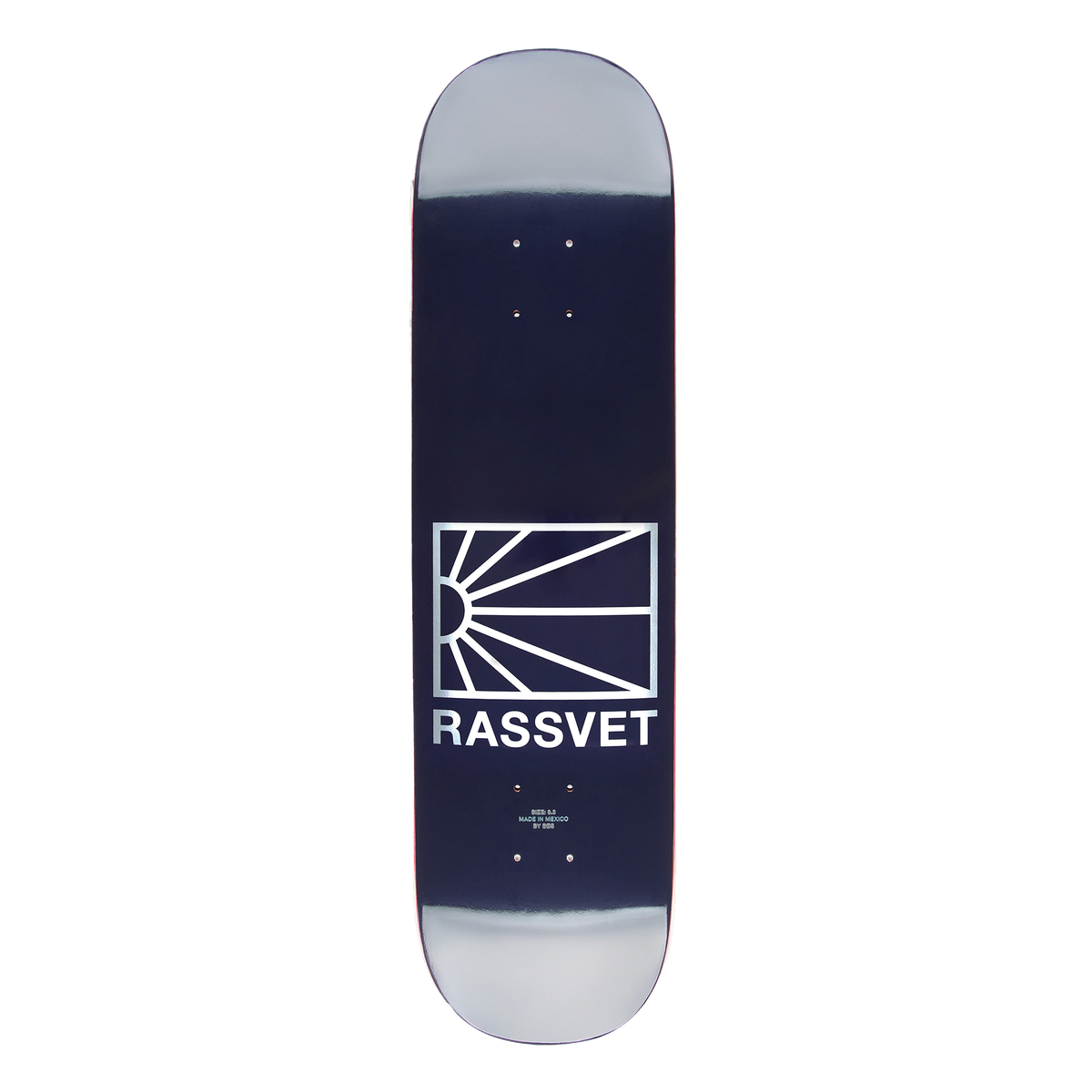 Rassvet Logo Deck Blue 8.375"