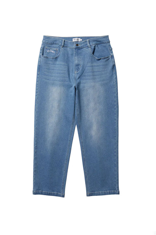 Evisen Eye Fire Jeans Blue