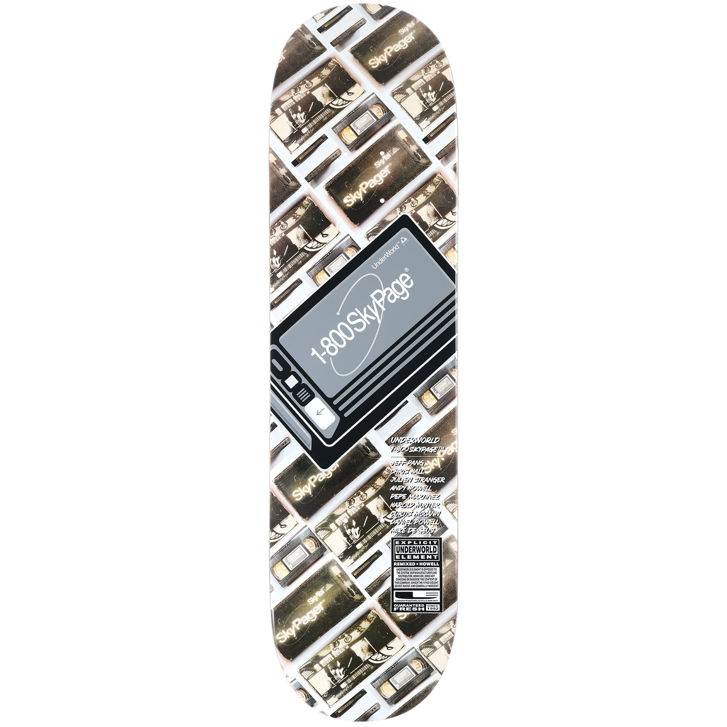 Heritage Underworld Element Sky Pager II SSD Deck 8.5"