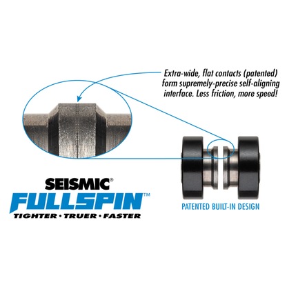 Seismic Fullspin® 6-Ball Steel XT™ Built-In Bearings