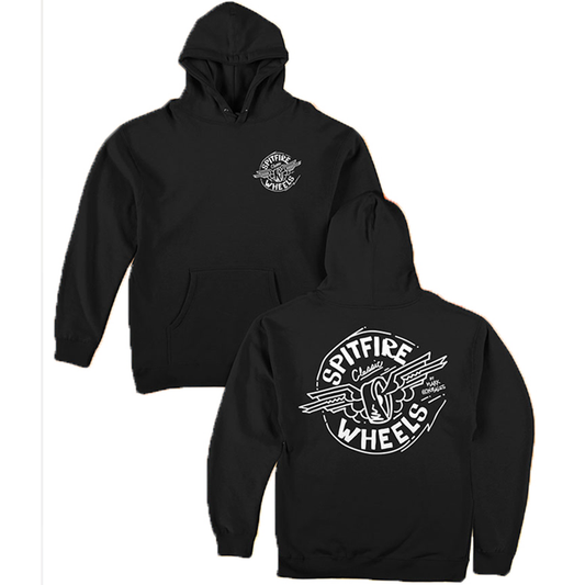 Spitfire Hoodie Gonz Flying Classic Black